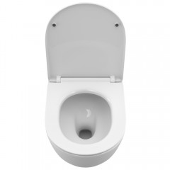 Унитаз подвесной BelBagno Uno-tor BB5177CH-TOR/SC безободковый торнадо