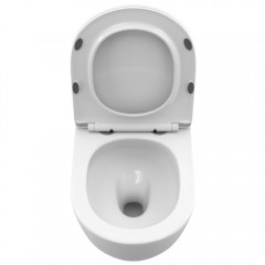 Унитаз подвесной BelBagno Uno-tor BB5177CH-TOR/SC безободковый торнадо