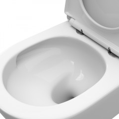 Унитаз подвесной BelBagno Uno-tor BB5177CH-TOR/SC безободковый торнадо