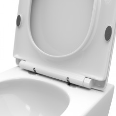 Унитаз подвесной BelBagno Uno-tor BB5177CH-TOR/SC безободковый торнадо