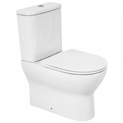 Унитаз BelBagno Energia BB8134CPR/SC+BB8134T безободковый