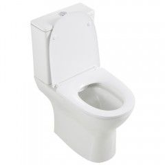 Унитаз BelBagno Lounge BB045CPR/SC+BB045/051T безободковый