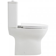 Унитаз BelBagno Lounge BB045CPR/SC+BB045/051T безободковый