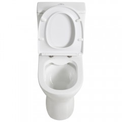 Унитаз BelBagno Lounge BB045CPR/SC+BB045/051T безободковый