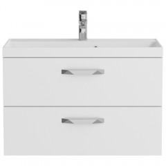 Тумба под раковину BelBagno Aurora 90 bianco lucido AURORA-900-2C-SO-BL