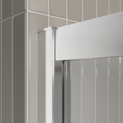 Душевой угол BelBagno Luce LUCE-AH-1-100/80-C-Cr