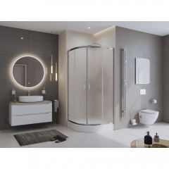 Душевой угол BelBagno Uno UNO-195-R-2-80-P-Cr