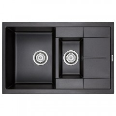 Мойка кухонная Paulmark Flugen PM237850-BL