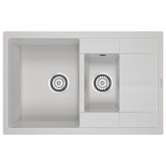 Мойка кухонная Paulmark Flugen PM237850-WH