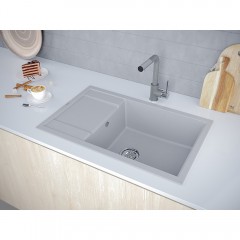 Мойка кухонная Paulmark Flugen PM317850-GRM