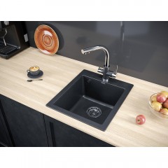 Мойка кухонная Paulmark Kante PM104249-BL
