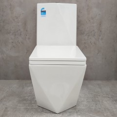 Унитаз Bloomix Berg 2071SB/UF2 Ceramic+ моноблок с функцией биде и смесителем