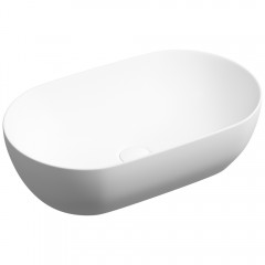 Раковина накладная Ceramica Nova Twist CN12001MW