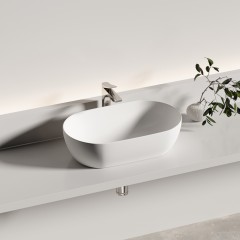 Раковина накладная Ceramica Nova Twist CN12001MW