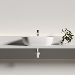 Раковина накладная Ceramica Nova Twist CN12001MW