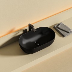 Раковина накладная Ceramica Nova Twist CN12001MB