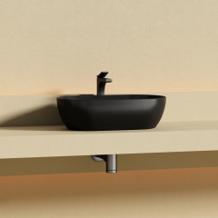 Раковина накладная Ceramica Nova Twist CN12001MB