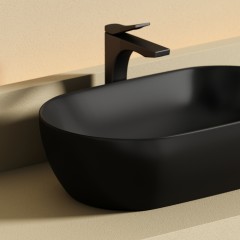 Раковина накладная Ceramica Nova Twist CN12001MB