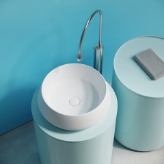 Раковина накладная Ceramica Nova Maya CN12004MW