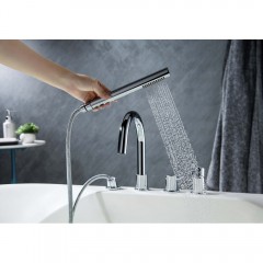 Смеситель на борт ванны Aquatek Европа AQ1348CR