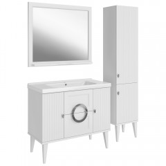 Пенал ASB-Mebel Федерика 40 белый