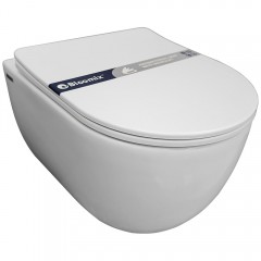 Унитаз подвесной Bloomix Diva MD1211R/UF3 безободковый