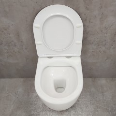 Унитаз подвесной Bloomix Diva MD1211R/UF1 безободковый Ceramic+