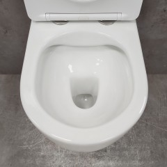 Инсталляция TECE 9400413 + унитаз Bloomix Diva MD1211R/UF3 безободковый с сиденьем