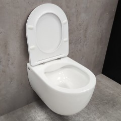 Инсталляция TECE 9400413 + унитаз Bloomix Diva MD1211R/UF3 безободковый с сиденьем