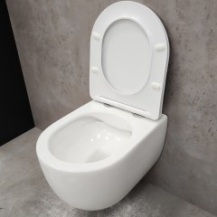 Инсталляция TECE 9400413 + унитаз Bloomix Diva MD1211R/UF3 безободковый с сиденьем