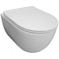 Инсталляция Geberit 458.103.00.1 + унитаз Bloomix Diva MD1211R/UF3 безободковый с сиденьем