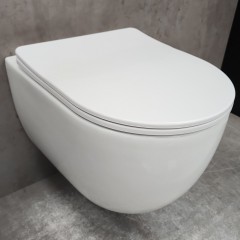 Инсталляция Geberit 458.103.00.1 + унитаз Bloomix Diva MD1211R/UF3 безободковый с сиденьем