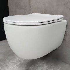 Инсталляция Geberit 458.128.21.1 + унитаз Bloomix Diva MD1211R/UF1 безободковый Ceramic+ с сиденьем