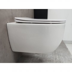 Инсталляция Geberit 458.128.21.1 + унитаз Bloomix Diva MD1211R/UF1 безободковый Ceramic+ с сиденьем