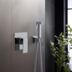 Смеситель с гигиеническим душем встраиваемый Aquatek Либра AQ1619CR