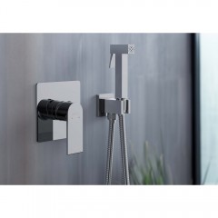 Смеситель с гигиеническим душем встраиваемый Aquatek Лира AQ1419CR