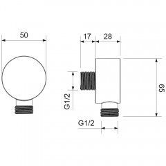 Шланговое подключение Aquatek AQ2457BG