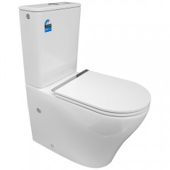 Унитаз Bloomix Barron 3.0 AD3091T/UF3cr безободковый торнадо