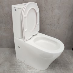 Унитаз Bloomix Barron 3.0 AD3091T/UF3cr безободковый торнадо