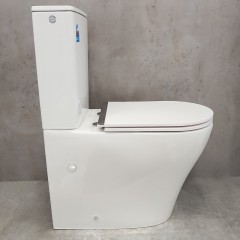 Унитаз Bloomix Barron 3.0 AD3091T/UF3cr безободковый торнадо
