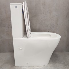 Унитаз Bloomix Barron 3.0 AD3091T/UF3cr безободковый торнадо
