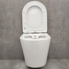 Инсталляция Grohe 38811KF0 + унитаз Bloomix Enjoy AD1304SB Ceramic+ безободковый с биде и смесителем