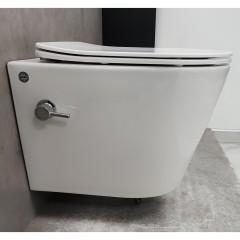 Инсталляция Grohe 38811KF0 + унитаз Bloomix Enjoy AD1304SB Ceramic+ безободковый с биде и смесителем