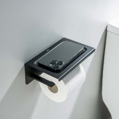 Бумагодержатель с полкой Aquatek Либра AQ4309MB