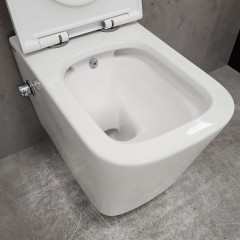 Инсталляция Grohe 38811000 + унитаз Bloomix Arum 1303SB безободковый с биде и смесителем