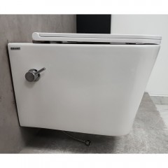 Инсталляция Grohe 38811000 + унитаз Bloomix Arum 1303SB безободковый с биде и смесителем