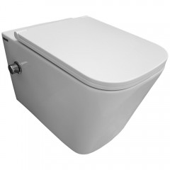Инсталляция Grohe 38811KF0 + унитаз Bloomix Arum 1303SB безободковый с биде и смесителем
