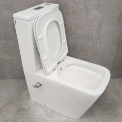 Унитаз Bloomix X-Cube AD3003RSB/UF1 безободковый с функцией биде и смесителем