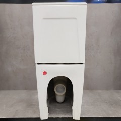 Унитаз Bloomix Salchow AD3093SB/UF1 Ceramic+ безободковый с функцией биде и смесителем