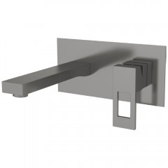 Смеситель для раковины встраиваемый Felice 0735 gun metal